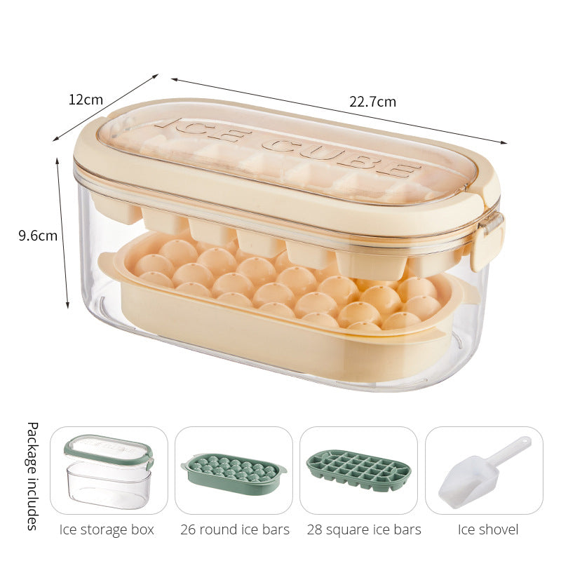 Trendy Popsicle Mold Set — Plastic with Ice Box Option