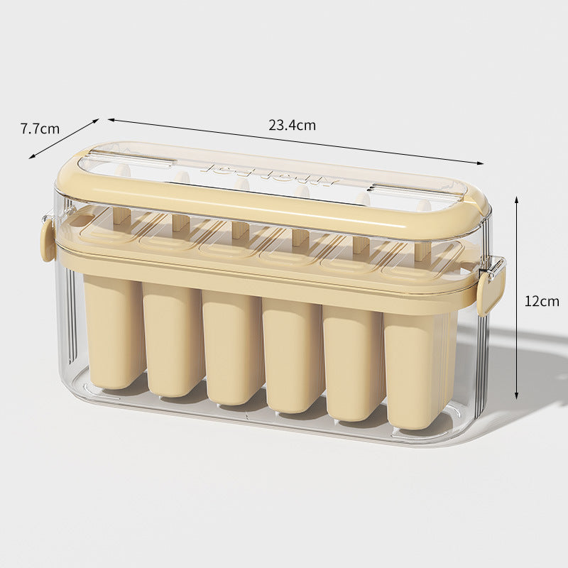 Trendy Popsicle Mold Set — Plastic with Ice Box Option