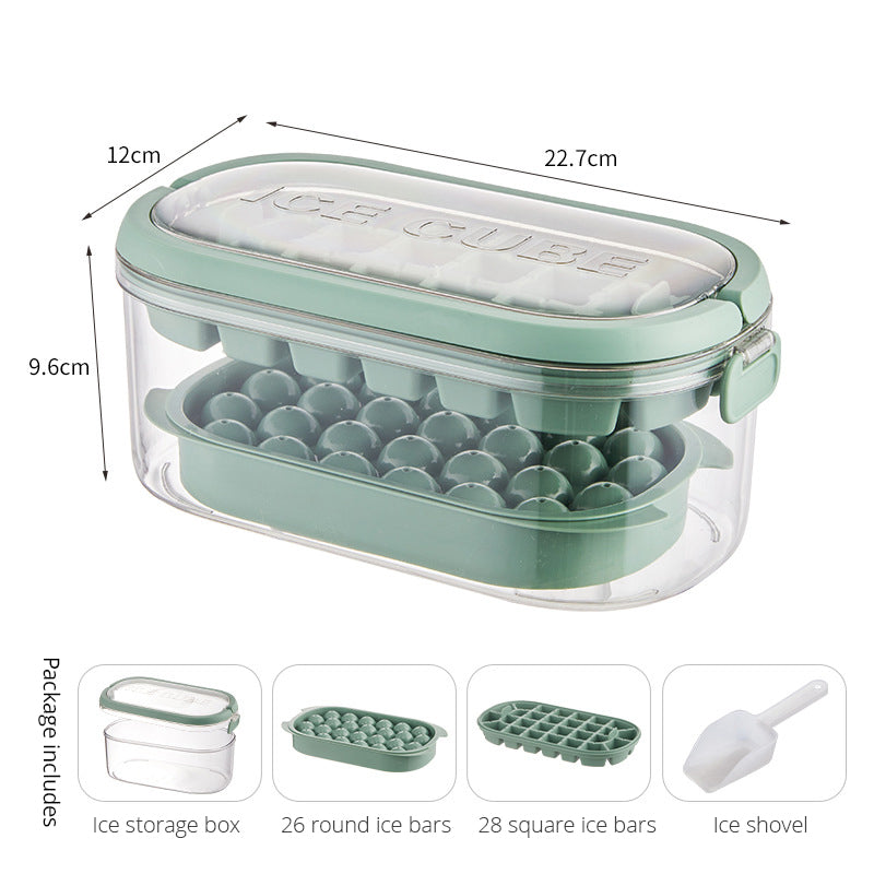 Trendy Popsicle Mold Set — Plastic with Ice Box Option