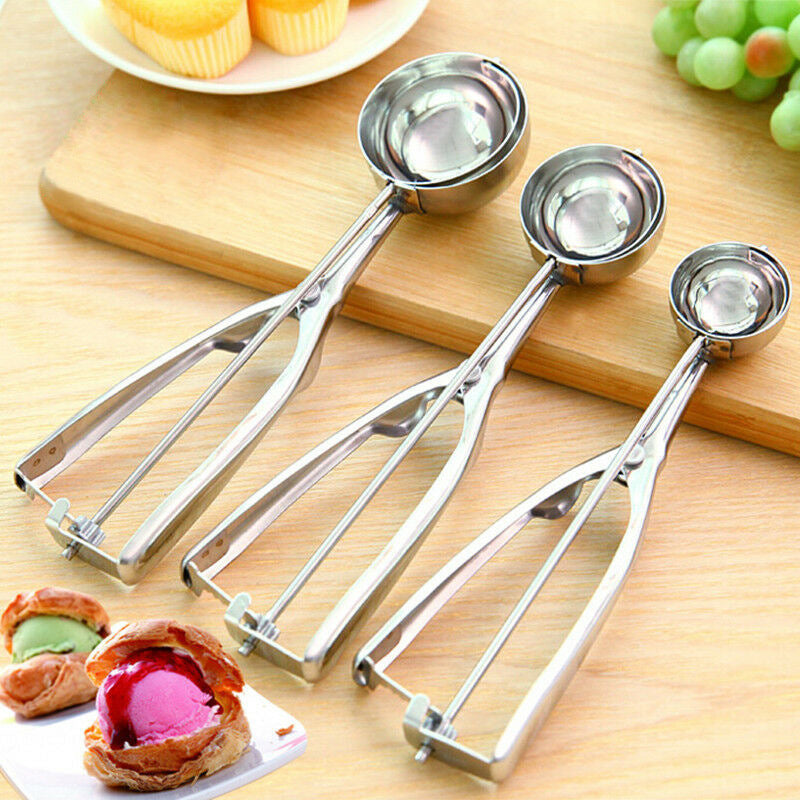DigiSpoon Ice Cream Scoop — Stainless Steel, 3 Sizes