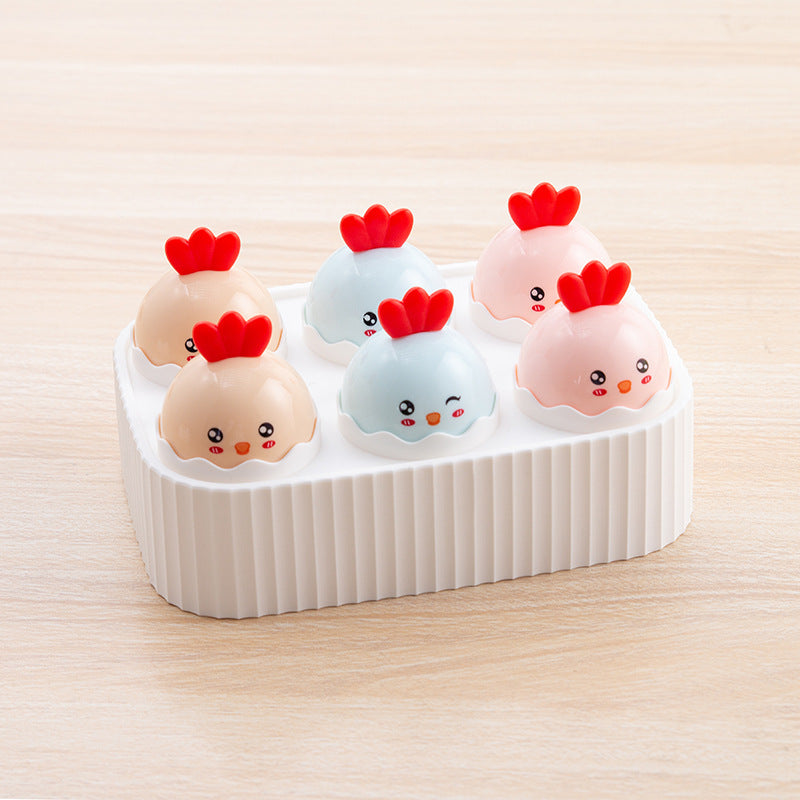 Chicken Ice Cream Mold — Food-Grade Popsicle Tray, 4 or 6 Grid