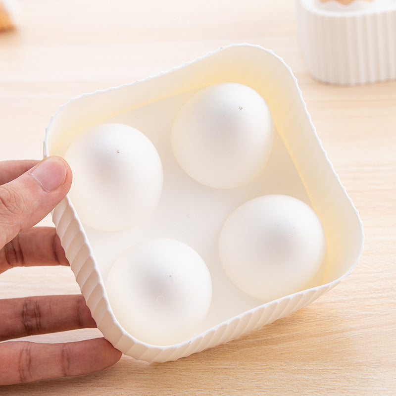 Chicken Ice Cream Mold — Food-Grade Popsicle Tray, 4 or 6 Grid
