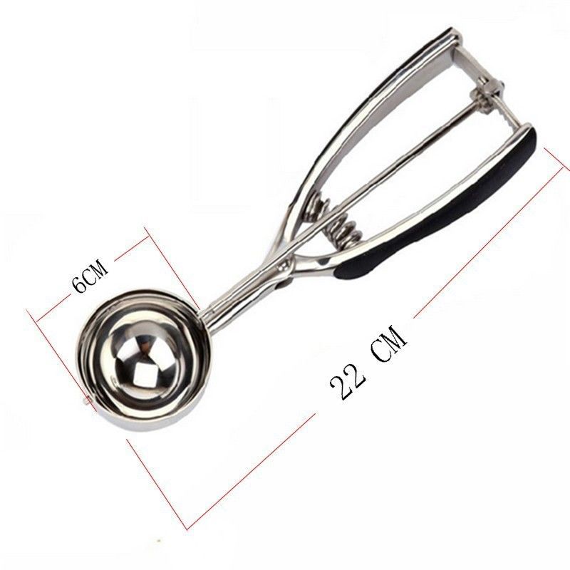 DigiSpoon Ice Cream Scoop — Stainless Steel, 3 Sizes